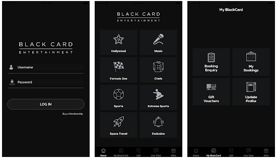 Black Card Entertainment - Portfolio - Cipherhex technology